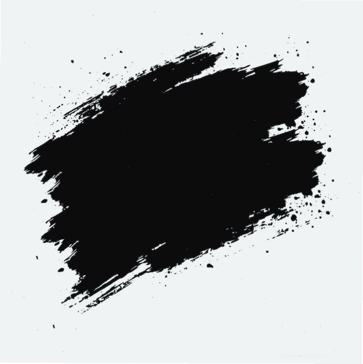 Nét cọ grunge đen đầy cá tính Ảnh minh họa nét cọ grunge đen hiện đại