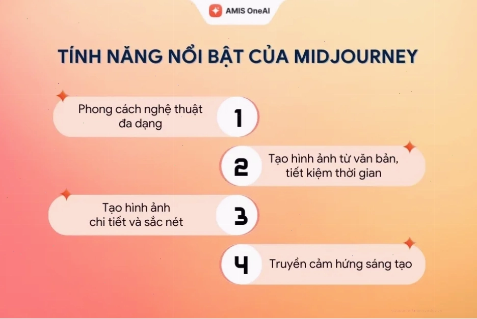 Các phong cách nghệ thuật đa dạng của Midjourney