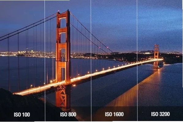 Cài đặt máy ảnh chụp đêm giảm nhiễu hạt