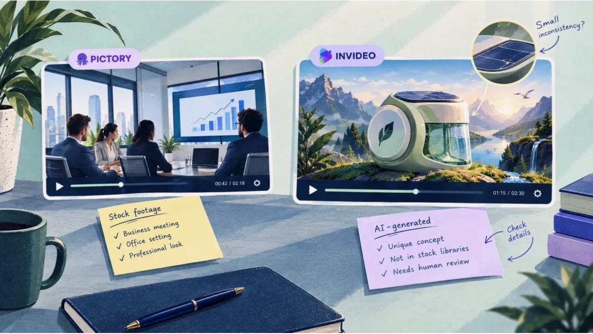Cảnh quay stock và hình ảnh do AI tạo ra giải quyết các nhu cầu sản xuất video khác nhau