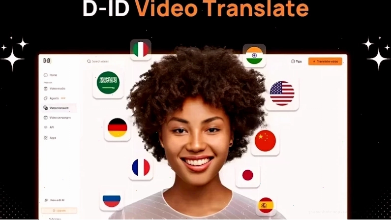 D-ID AI dịch video đa ngôn ngữ