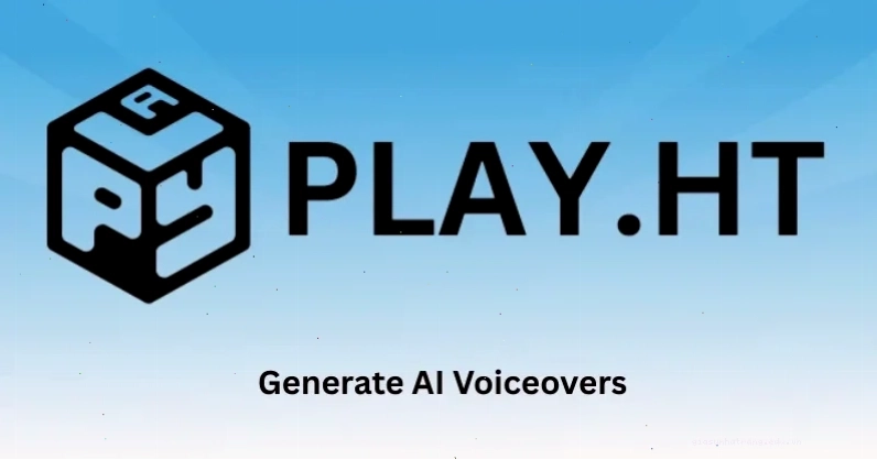 Giao diện bảng điều khiển Play HT với nhiều tùy chọn giọng nói và ngôn ngữ