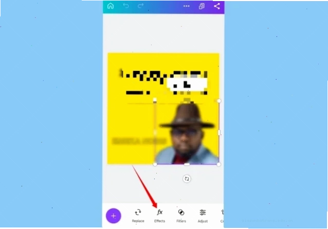 Giao diện công cụ Canva Magic Edit
