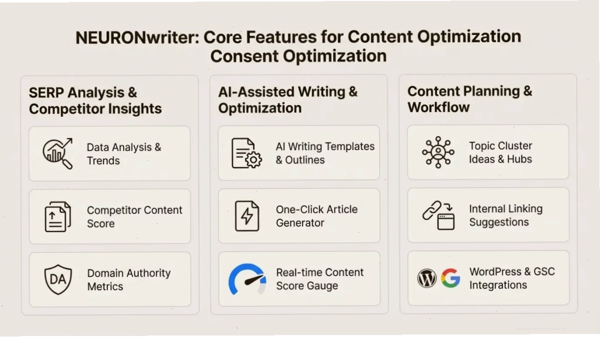AI hỗ trợ viết bài chuẩn SEO Giao diện tính năng viết nội dung AI của NeuronWriter