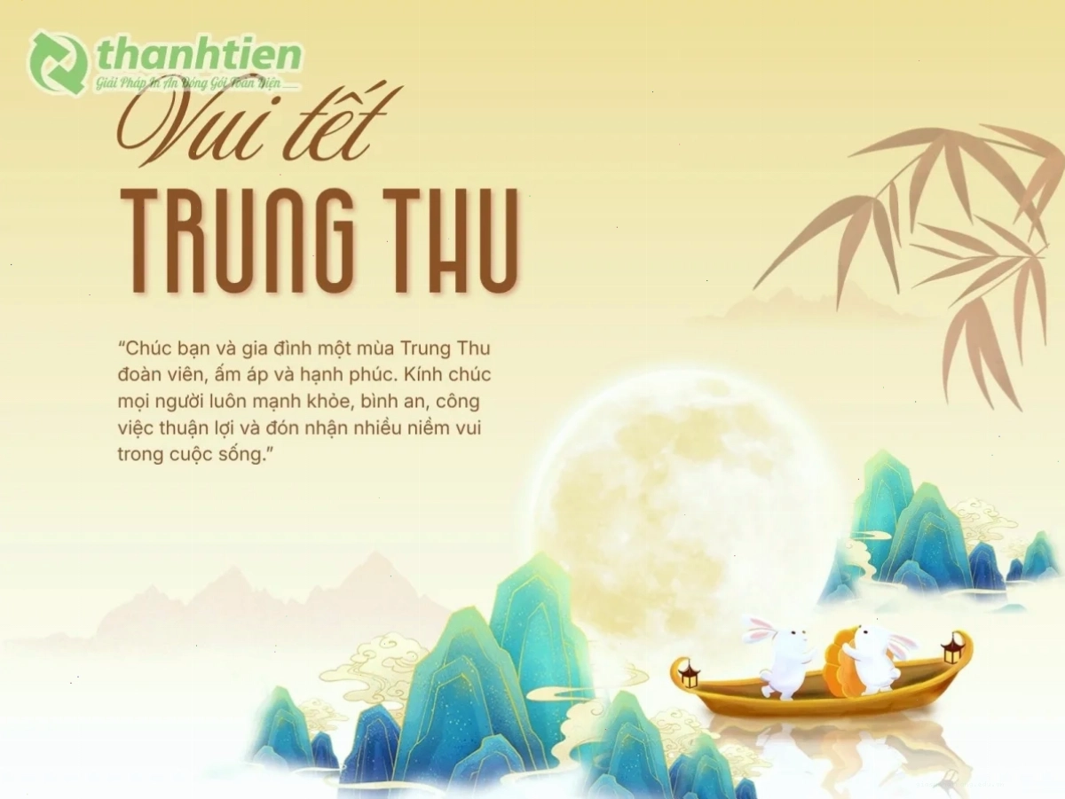Hình nền trung thu thiếu nhi rước đèn