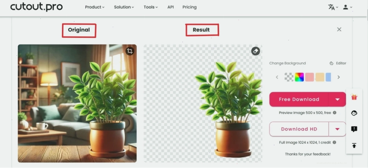 Hướng dẫn sử dụng Cutout Pro background remover