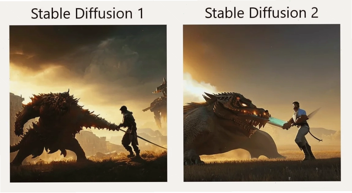 Giao diện Stable Diffusion 2.x Mô hình Stable Diffusion 2.x