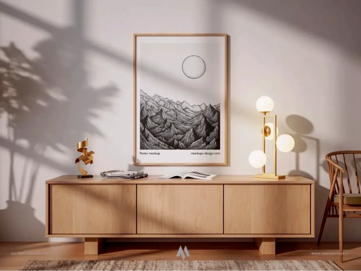 Mockup Poster: Nâng Tầm Thiết Kế với nhiều lựa chọn khung