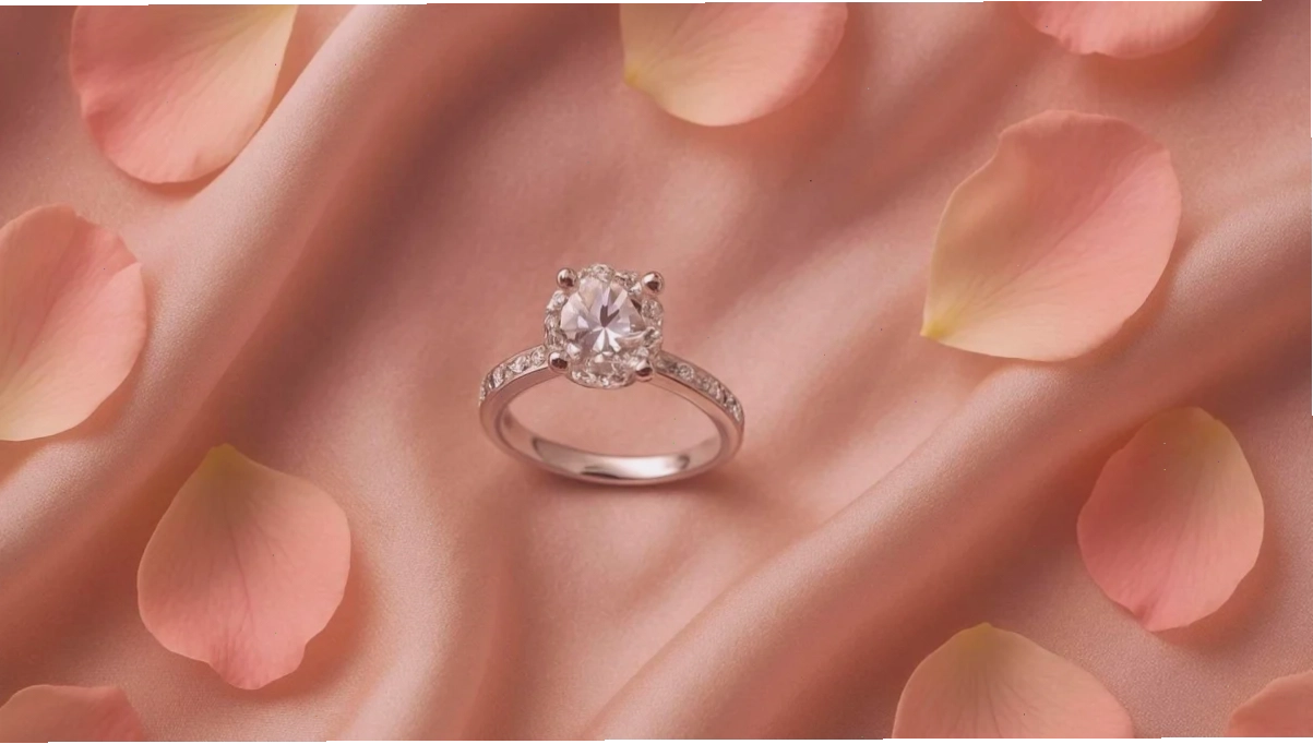 Phong cách lãng mạn Romantic Floral cho ảnh trang sức