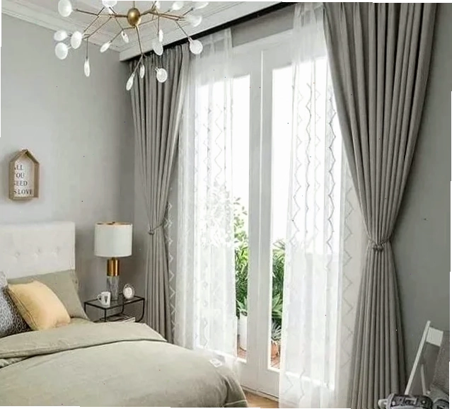 Phòng ngủ lãng mạn với rèm cửa sổ phòng ngủ 2 lớp