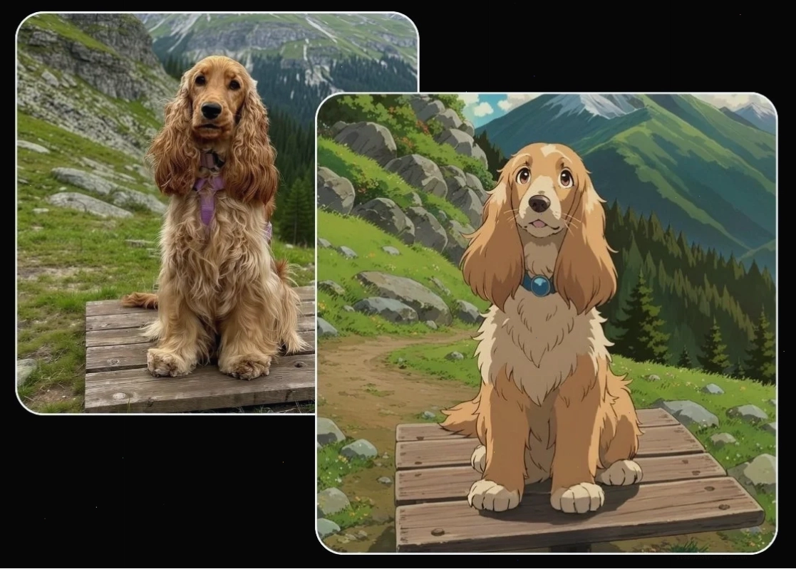 PhotoCat với bộ lọc anime đa dạng