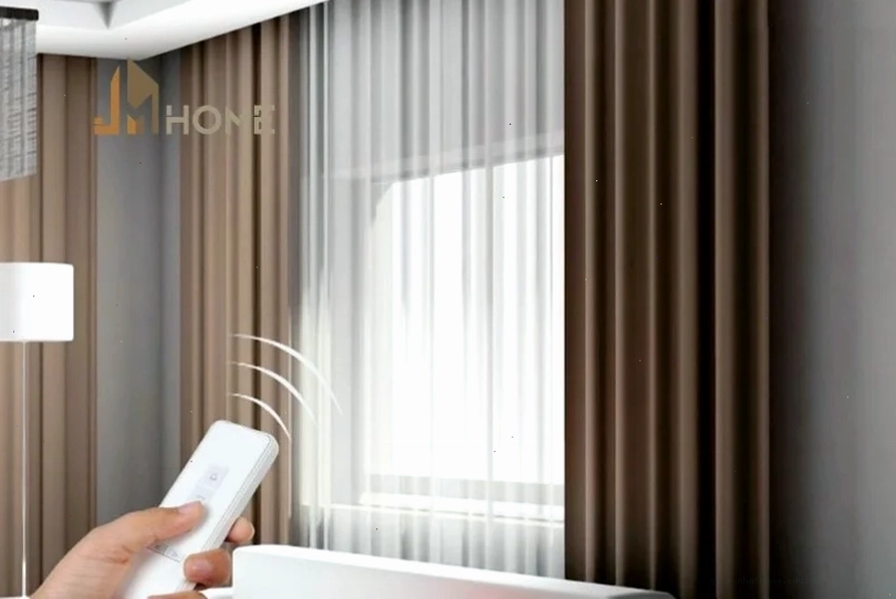 Rèm cửa hiện đại trong không gian nội thất