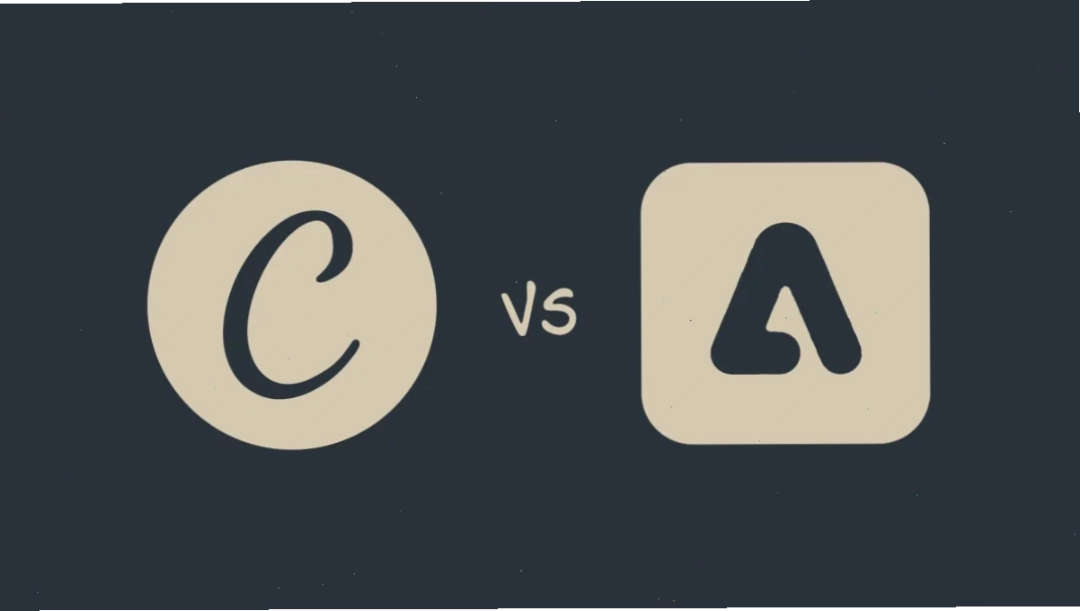 Giao diện Adobe Express so sánh giao diện adobe express và canva