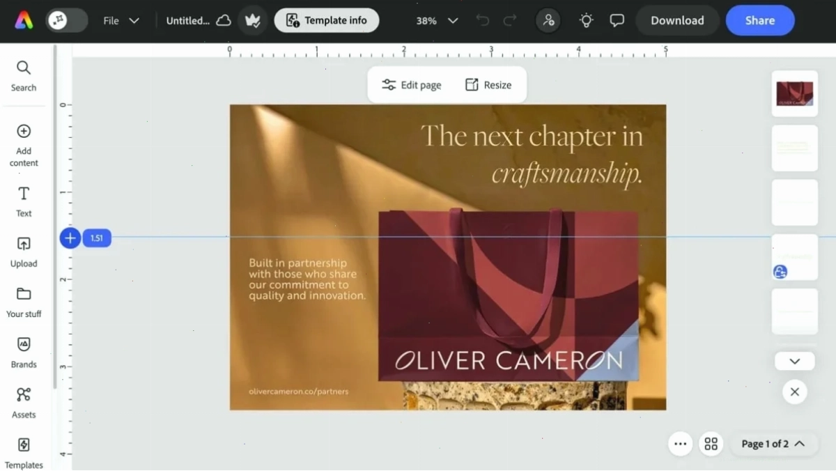Chỉnh sửa ảnh chuyên sâu với Adobe Express so sánh khả năng chỉnh sửa ảnh của adobe express và canva