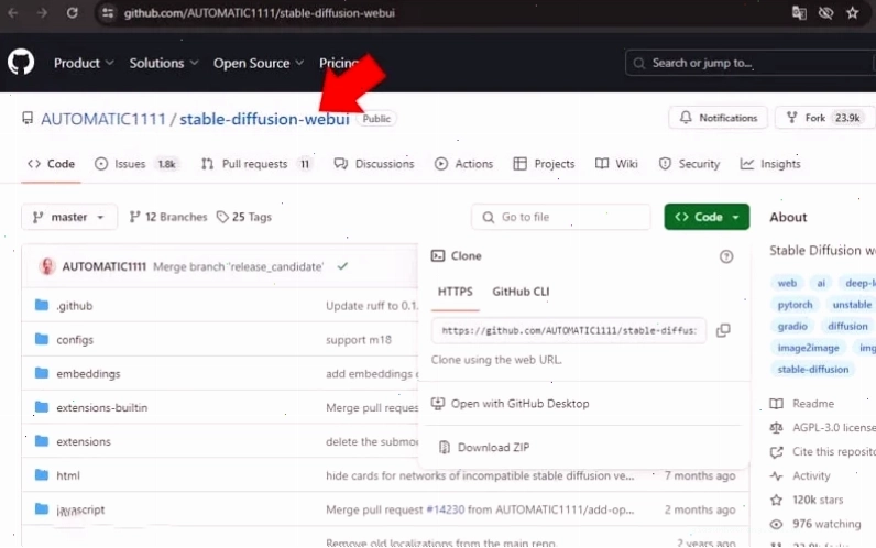 Download Stable Diffusion Web UI Tải xuống phần mềm Stable Diffusion Web UI