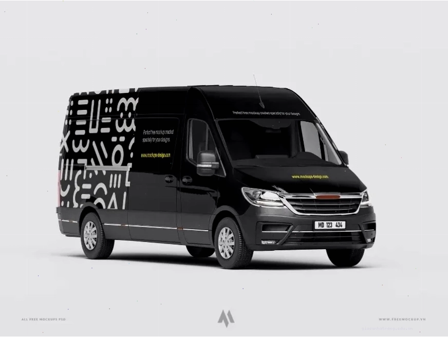 Ý tưởng trang trí xe tải van độc đáo Trang trí xe tải van bằng decal