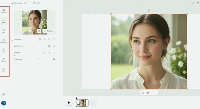 Tùy biến video với D-ID AI Tùy chỉnh video trên D-ID AI
