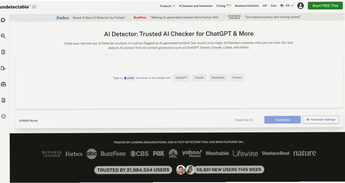 undetectable ai home