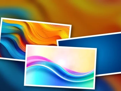 Background Trừu Tượng Gradient Sức Hút Khó Cưỡng