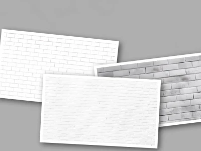 Background Tường Gạch Trắng Bùng Nổ Không Gian Sống Tuyệt Đỉnh
