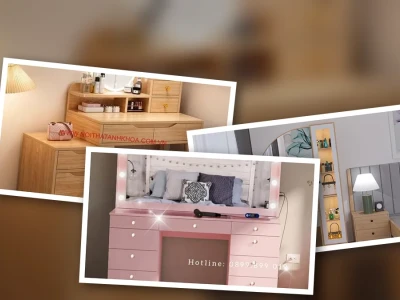 Bàn Trang Điểm Có Đèn Led – Công Cụ "Phép Thuật" Cho Nàng Hiện Đại