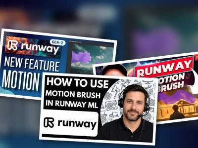 Bí Kíp Dùng Motion Brush Runway Tạo Nước Chảy Mây Trôi