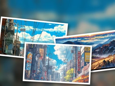 Bí mật Prompt Vẽ Phong Cảnh Anime Đẹp Như Mơ