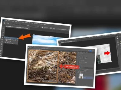 Cách Dùng Photoshop Generative Expand Không Bị Viền Mờ
