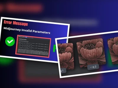 Khắc phục lỗi Midjourney Invalid Parameter hiệu quả