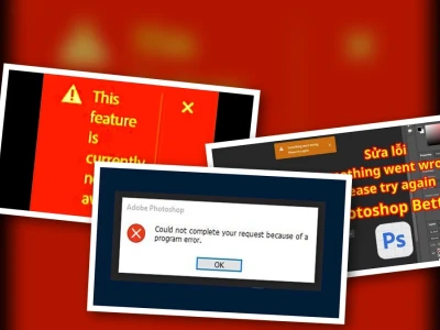 Khắc Phục Lỗi Photoshop Beta Báo This Feature Is Not Available Nhanh Chóng