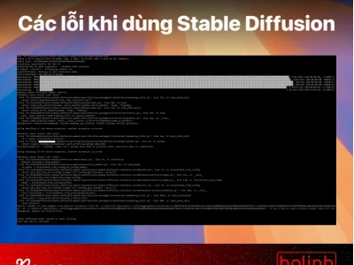 Khắc Phục Lỗi Stable Diffusion Tạo Ảnh Đen Xì Xám Xịt Hiệu Quả