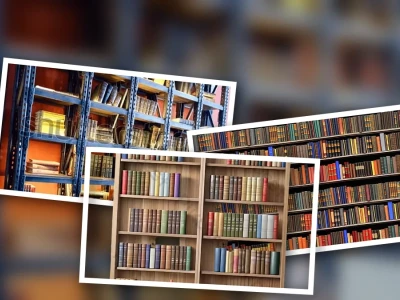 Khám phá ảnh kệ sách gỗ trong thư viện độc đáo