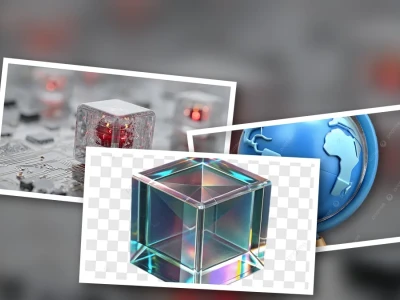 Khám Phá Hình Khối 3D Nền Trong Suốt Tuyệt Đỉnh