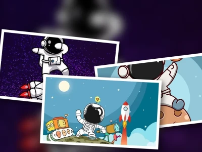Khám phá Phi Hành Gia Chibi: Hình Minh Họa Đáng Yêu Cho Mọi Dự Án