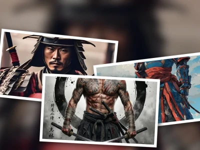 Khám phá prompt vẽ bộ giáp samurai tương lai đầy mê hoặc