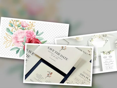 Khám Phá Thiệp Cưới Hoa Lá Màu Nước Vẻ Đẹp Lãng Mạn