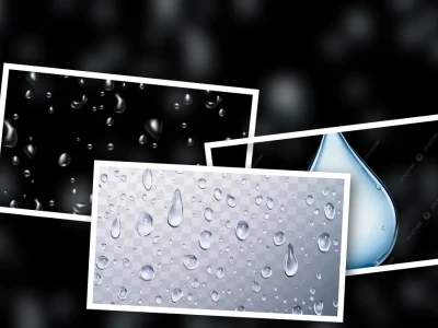 Khám Phá Vẻ Đẹp Giọt Nước Đọng Trong Suốt PNG Cho Thiết Kế Độc Đáo