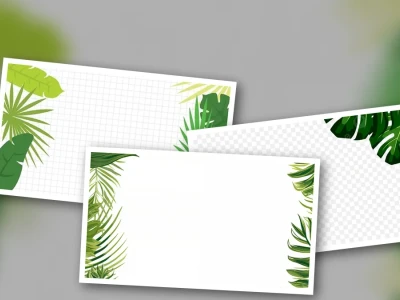 Khung Viền Lá Cây Nhiệt Đới Vector Bí Ẩn Đằng Sau Vẻ Đẹp Mê Hoặc