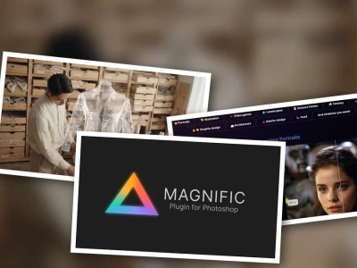Magnific AI Nâng Cấp Ảnh Thời Trang Làm Sống Lại Vải Vóc