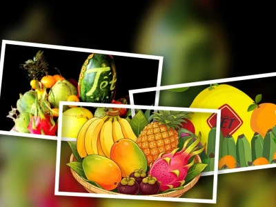 Mâm Ngũ Quả Ngày Tết PNG Biến Hóa Không Gian Xuân