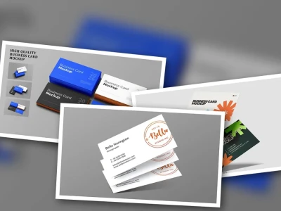 Mẫu Danh Thiếp PSD Chọn Lọc Nâng Tầm Thương Hiệu Cá Nhân