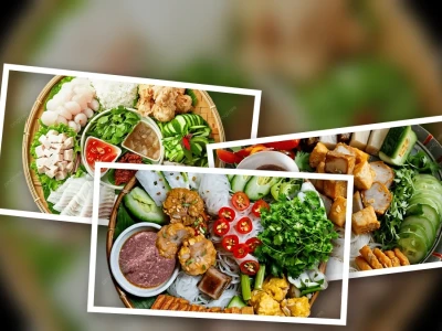 Mẹt Bún Đậu Mắm Tôm PNG Món Ngon "Quốc Dân" Cần Có Ngay