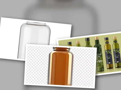 Mockup Chai Thủy Tinh Nắp Gỗ Bí Quyết Thiết Kế Ấn Tượng
