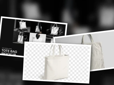 Mockup Túi Tote: Nâng Tầm Thương Hiệu Cho Designer & Marketer