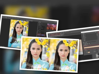 Phù phép ảnh thẻ: Mở rộng phông nền bằng Photoshop AI chuyên nghiệp