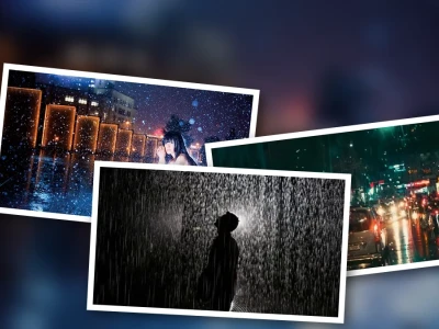 Prompt Chụp Ảnh Mưa Đêm: Bắt Trọn Vẻ Đẹp Lãng Mạn