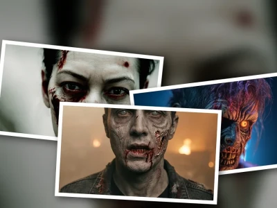 Prompt Tạo Nhân Vật Zombie Kinh Dị Sống Động Như Thật