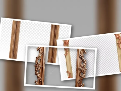 Prompt Thiết Kế Khung Ảnh Gỗ Vintage Thống Trị AI