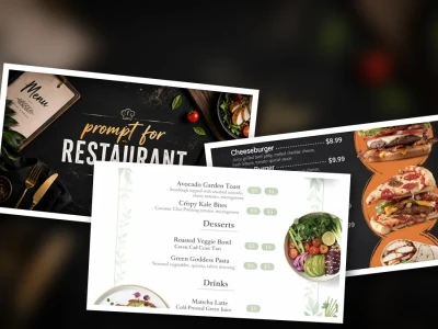 Prompt Thiết Kế Menu Nhà Hàng: Giải Pháp Sáng Tạo Bằng AI