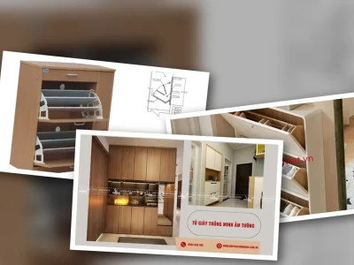 prompt thiết kế tủ giày thông minh Cần Lưu Ý Gì